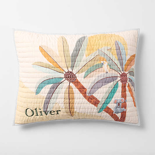 Undiscovered Lands by Karina Jambrak Organic Cotton Kids Pillow Sham