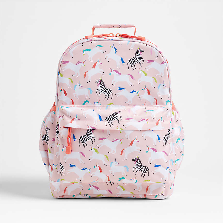 Unicorn Large Kids Backpack with Side Pockets