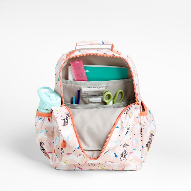 Unicorn Medium Kids Backpack with Side Pockets