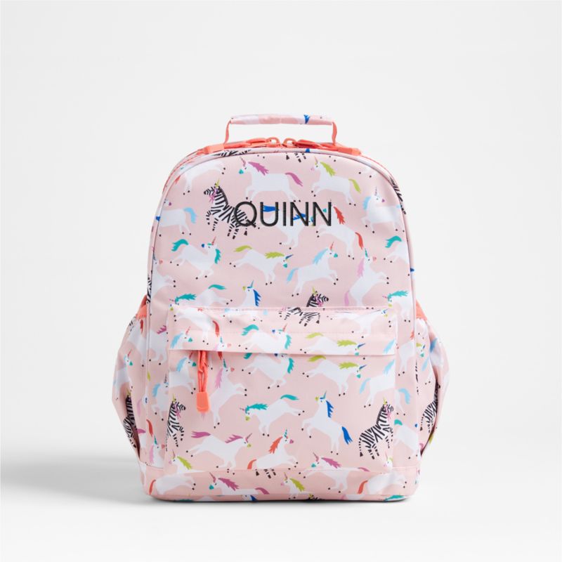 Unicorn Kids Backpack with Side Pockets