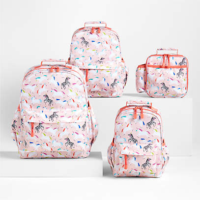 Unicorn lunch outlet box and backpack