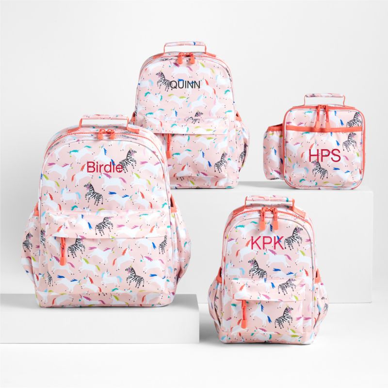 Unicorn Medium Kids Backpack with Side Pockets