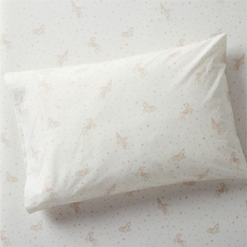 Unicorn Dreams Organic Cotton Kids Pillowcase