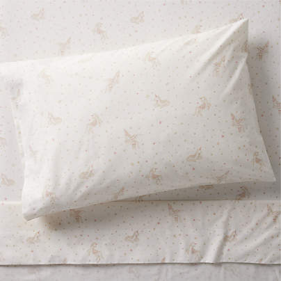 Stay Cool Unicorn Dreams Organic Cotton Kids Sheet Set