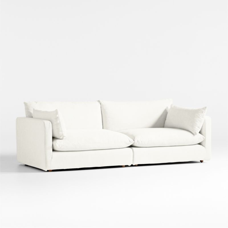 Unwind Modular 2-Piece Slipcovered Sectional Sofa - image 3 of 5