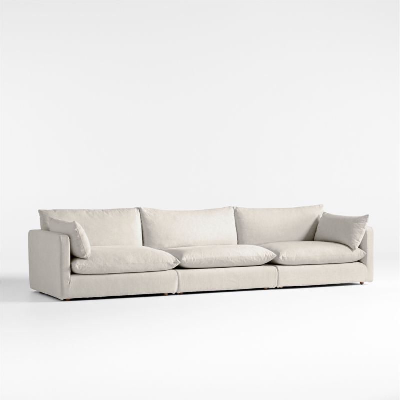 Unwind 3-Piece Slipcovered Sectional - image 8 of 11