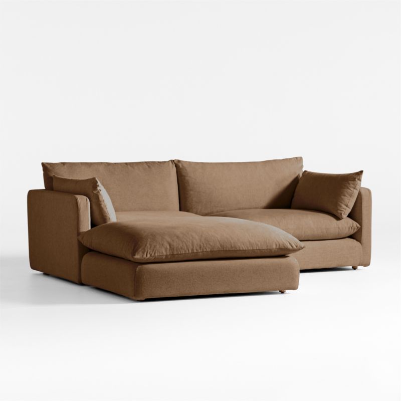 Unwind Modular 3-Piece Slipcovered Reversible Sectional Sofa - image 4 of 7