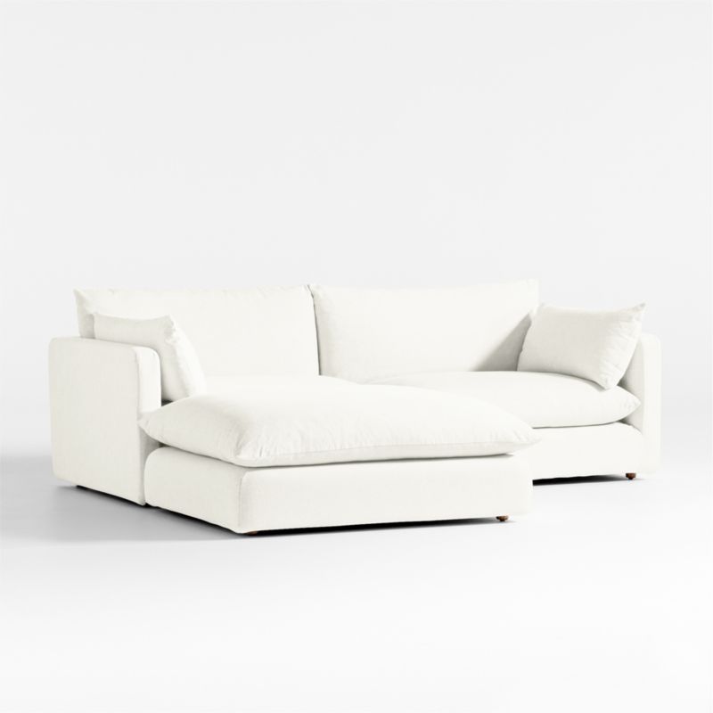 Unwind Modular 3-Piece Slipcovered Reversible Sectional Sofa - image 4 of 7