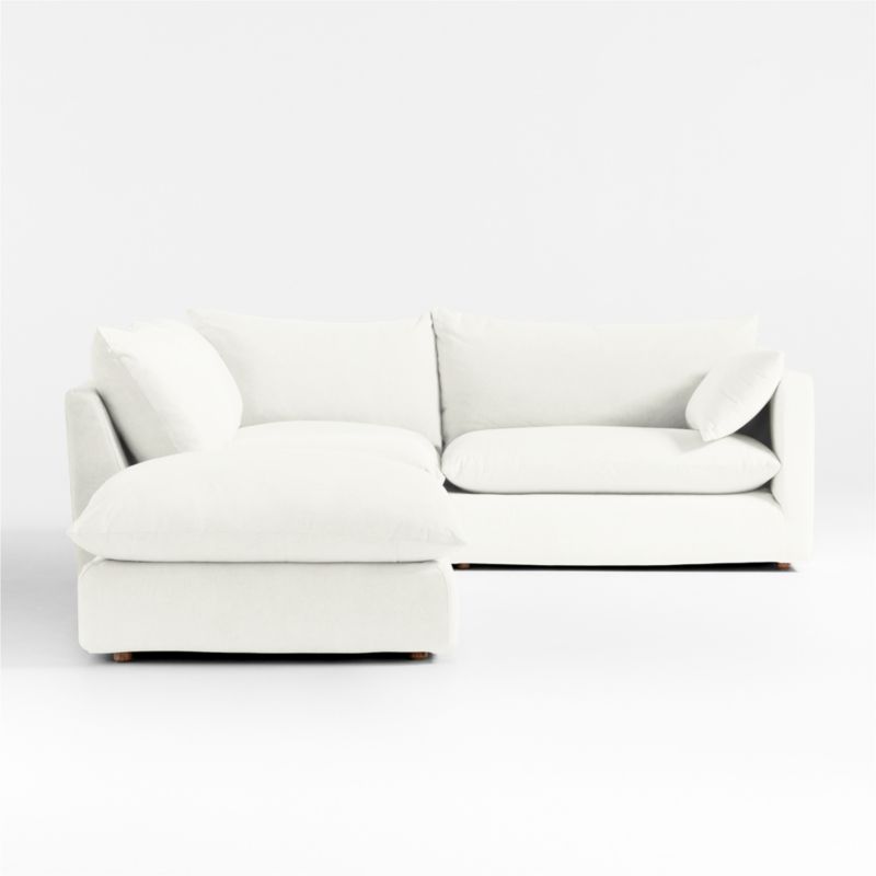 Unwind Modular 4-Piece Slipcovered Sectional Sofa - image 2 of 5