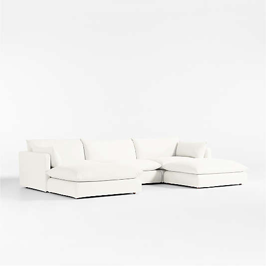 Unwind Modular 5-Piece Slipcovered Sectional Sofa