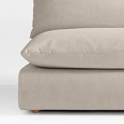 Replacement Slipcover for Unwind Armless Chair Sectional Piece