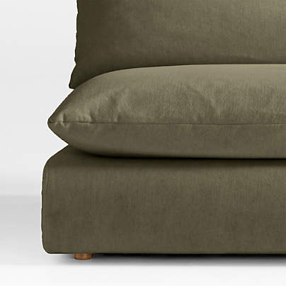 Replacement Slipcover for Unwind Armless Chair Sectional Piece