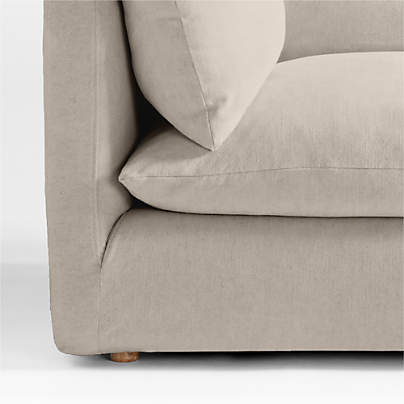Replacement Slipcover for Unwind Left-Arm Chair Sectional Piece
