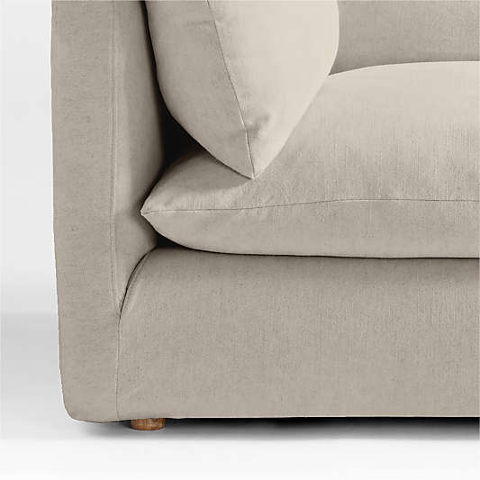 Replacement Slipcover for Unwind Left-Arm Chair Sectional Piece