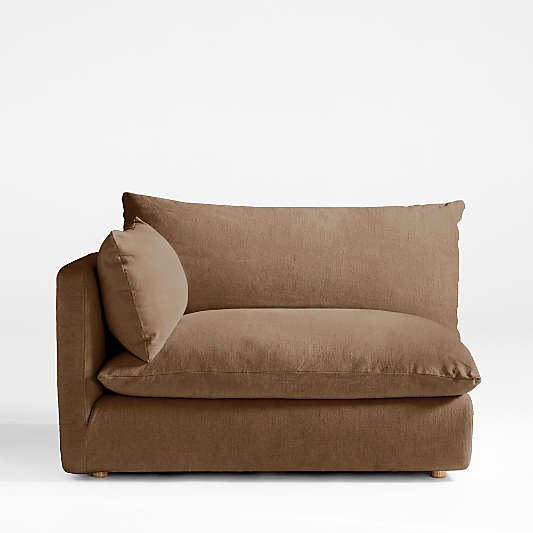 Unwind Left-Arm Chair Slipcovered Sectional Piece