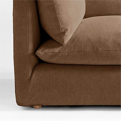 Replacement Slipcover for Unwind Left-Arm Chair Sectional Piece