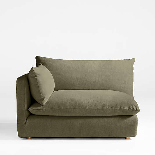 Unwind Left-Arm Chair Slipcovered Sectional Piece
