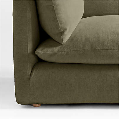 Replacement Slipcover for Unwind Left-Arm Chair Sectional Piece