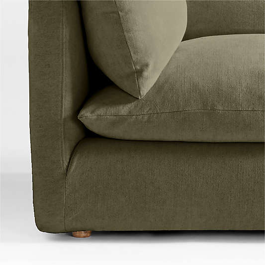 Replacement Slipcover for Unwind Left-Arm Chair Sectional Piece