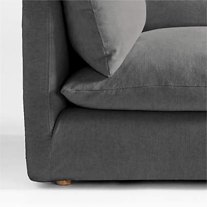 Replacement Slipcover for Unwind Left-Arm Chair Sectional Piece