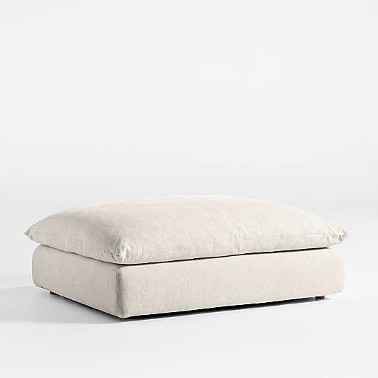 Unwind 51" Slipcovered Ottoman