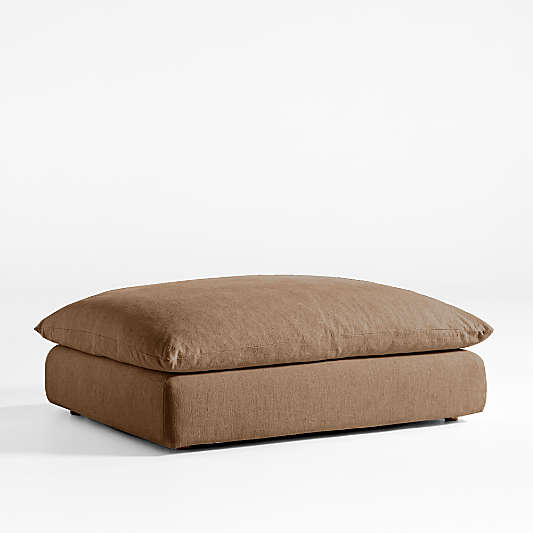 Unwind 51" Slipcovered Ottoman
