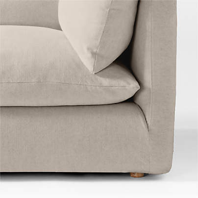 Replacement Slipcover for Unwind Right-Arm Chair Sectional Piece