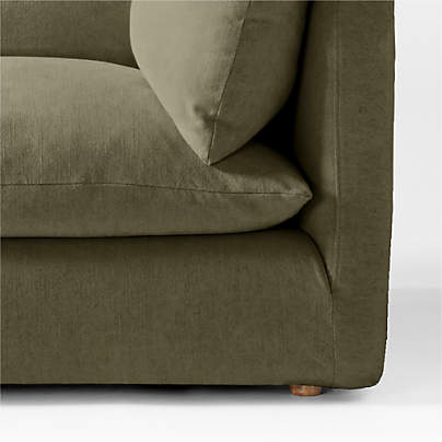 Replacement Slipcover for Unwind Right-Arm Chair Sectional Piece