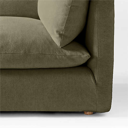 Replacement Slipcover for Unwind Right-Arm Chair Sectional Piece