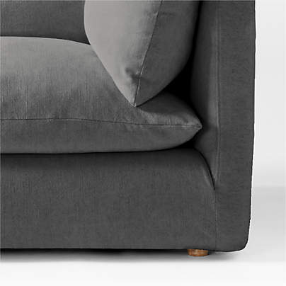 Replacement Slipcover for Unwind Right-Arm Chair Sectional Piece