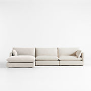 Unwind Slipcovered Sofa (92"-148")