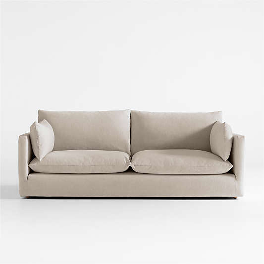 Unwind Slipcovered Sofa (92"-148")