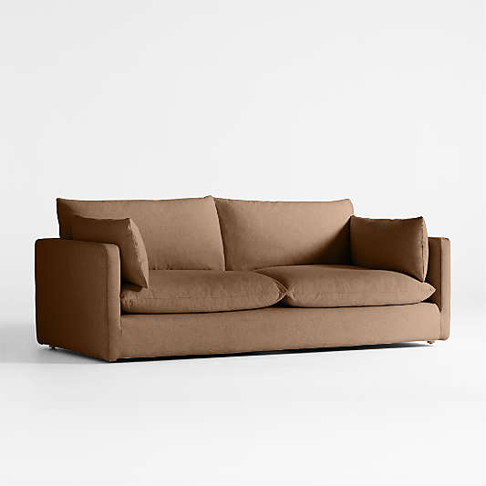 Unwind Slipcovered 92" Sofa