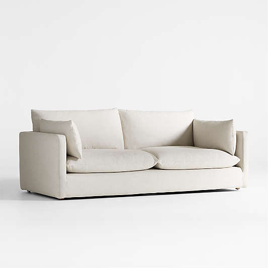 Unwind Slipcovered Sofa (92"-148")