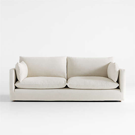 Unwind Slipcovered Sofa (92"-148")