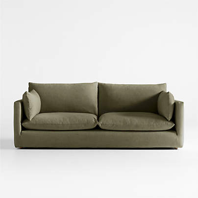 Unwind 92" Slipcovered Sofa