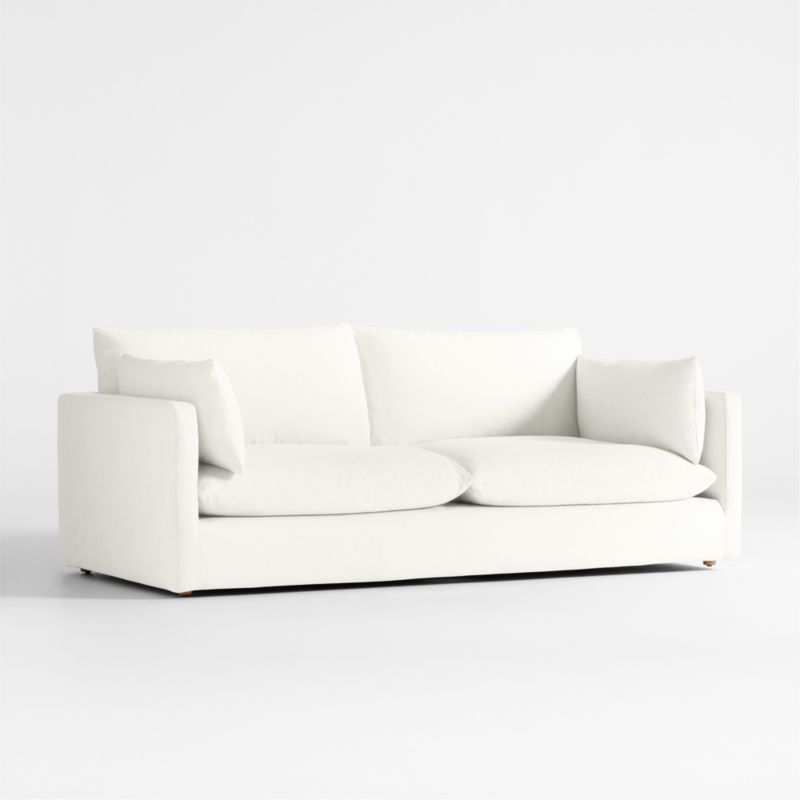 Unwind Slipcovered 92" Sofa - image 1 of 5