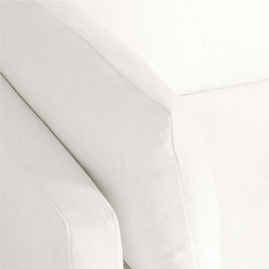 Unwind Slipcovered 92" Sofa