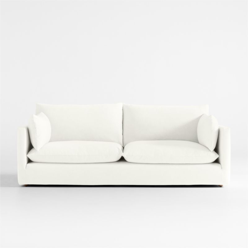 Unwind Slipcovered 92" Sofa - image 0 of 5