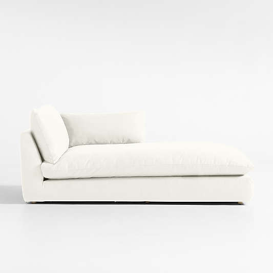 Unwind Slipcovered Right-Arm Chaise Lounge