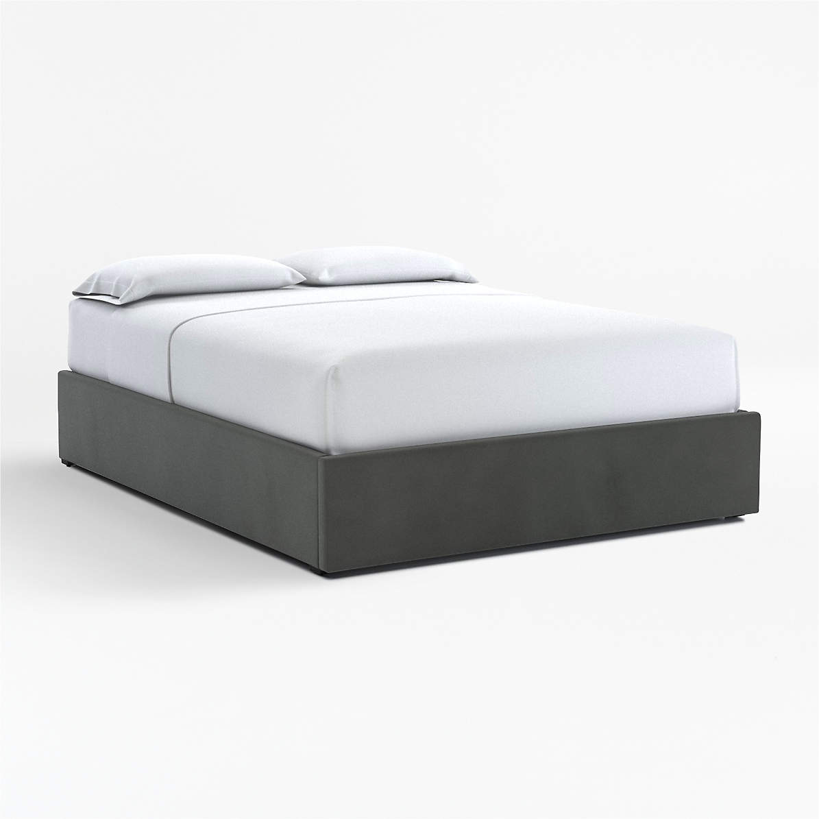 Upholstered Gas Lift Storage Bed Base, Hydraulic Lift Bed King