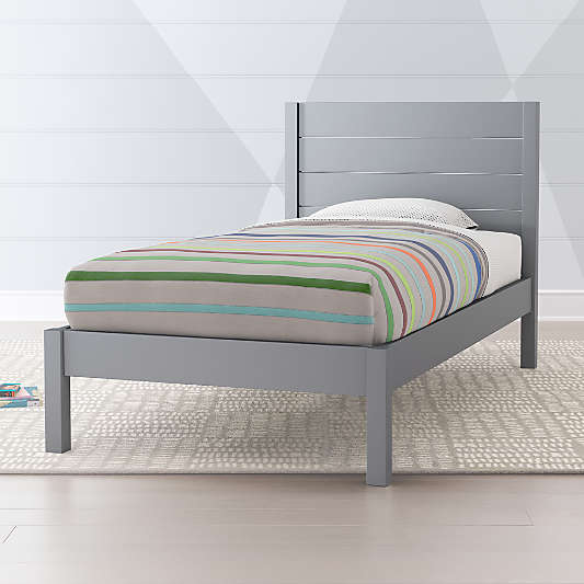 Uptown Grey Twin Bed