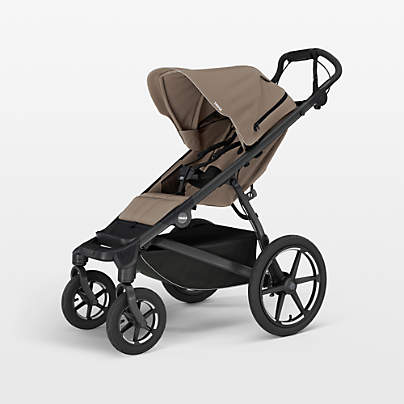 Thule Urban Glide Tinted Taupe 4-Wheel All Terrain Newborn Stroller