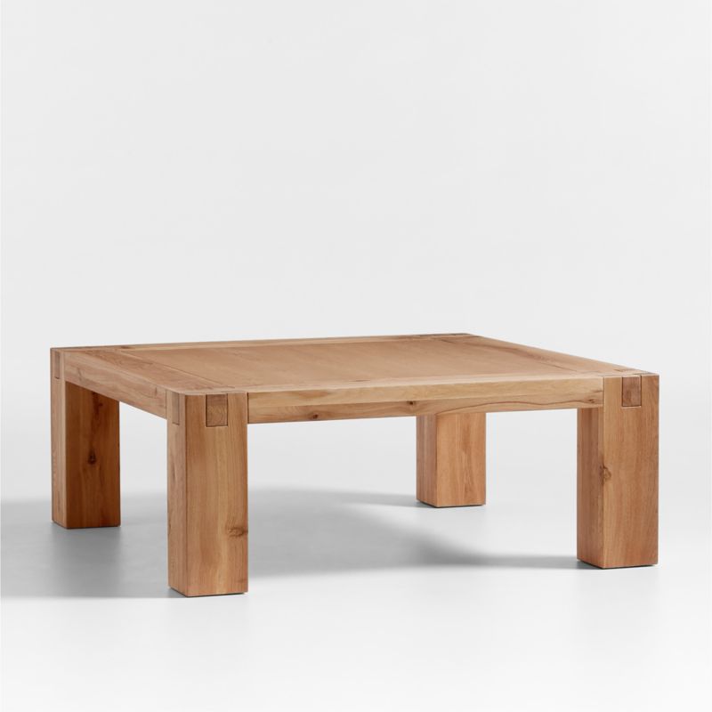 Shinola Utility Square Oak Coffee Table