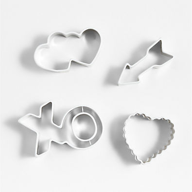 View Valentines Cookie Cutters, Set 4 details