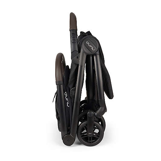 Nuna ® VIAA ™ Cabn Caviar Black Compact Travel Stroller