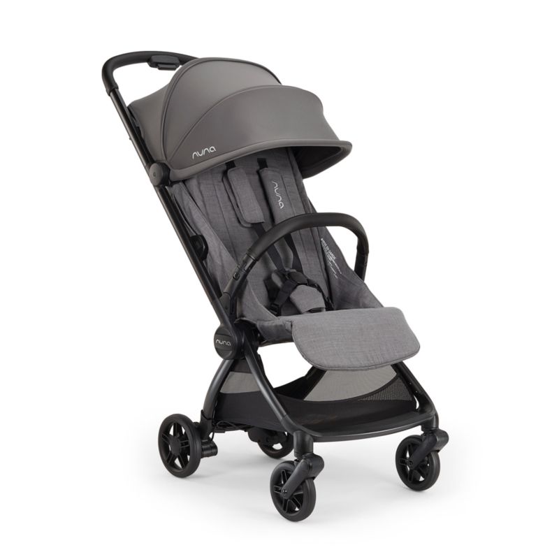 Nuna VIAA Cabn Pewter Grey Compact Travel Stroller - image 4 of 9