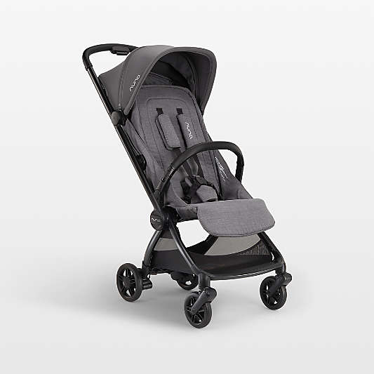Nuna VIAA Cabn Pewter Grey Compact Travel Stroller