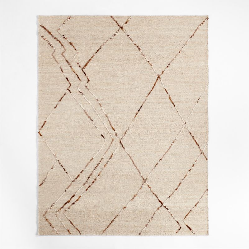 Vail Zig Zag Geometric Caramel Brown Area Rug 8'x10' - image 2 of 6