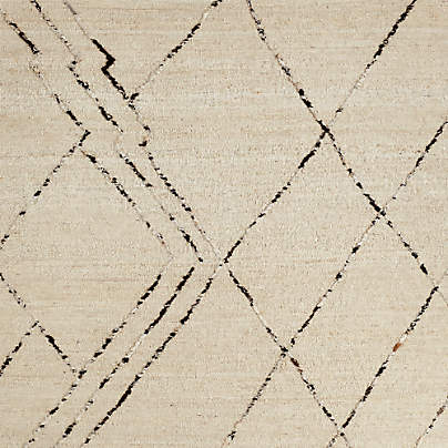 Vail Zig Zag Geometric Espresso Brown Area Rug 8'x10'